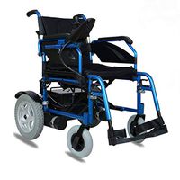 WZCXYX Electric Wheelchair for The Elderly, Foldable Aluminum Alloy/Can Be Pushed by Hand Can Be Electric, Disabled
