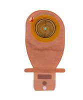 Assura Easiclose Drainable Pouch 1.375 in. (35 mm)/Pre-Cut/Opaque/with Filter, Soft Cloth on Front & Back