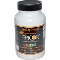 Healthy Origins EpiCor For Kids - 125 mg - 150 Capsules- Pack of 1