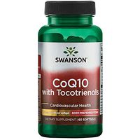 Swanson Coq10 200 Milligrams w/ 20 Milligrams Tocotrienols 200 Milligrams 60 Sgels