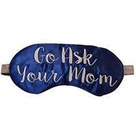 Funny Sleep Mask for Dad - Comfortable Handmade Soft Satin - Includes Travel Storage Bag - Made in The USA - Gift for Dads, New Dads