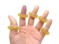 Preeyawadee Finger Massage Ring Acupuncture Ring Health Care Body Massager Relax Hand Massage Finger Lose Weight