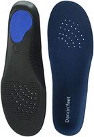 Orthotic Arch Support Inserts for Flat Feet Plantar Fasciits Insoles for Men & Women Work Boot Rigid Pads for Pronation Foot Knee Pain Treatment (（W (11-12.5) | M (9.5-11))