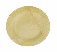Island Bamboo 7-Inch Disposable Bamboo Plates, 10-Count Bag
