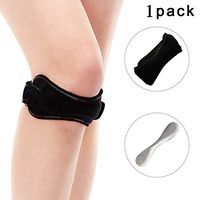 Etanf Knee Brace Knee Strap,Knee Support Patella Strap for Knee Pain Relief Tendonitis Treatment, Knee Braces for Men and Women, Adjustable Brace Band for Hiking,Basketball, Running & Tennis(1pack)