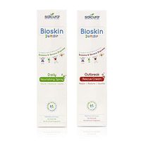 Salcura Natural Skin Therapy, Bioskin Junior Daily Nourishing Spray 250ml & Bioskin Junior Outbreak Rescue Cream 150ml, For Anyone Prone To Eczema, Psoriasis & Dermatitis Large Duo Pack