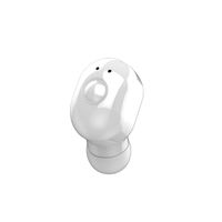 Wireless Earphones, Wireless Sports Bluetooth Earphone Mini Waterproof Sweatproof Earbuds with Noise Cancelling for iPhone X/8/7/6s plus Samsung Galaxy S8, S8 Plus (C1-White)