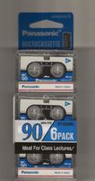 Panasonic Rt-906mc 6-pack Microcassettes