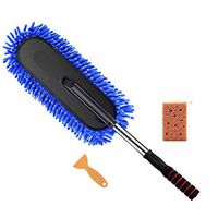 Multi-Function Telescopic Mop Home/Car Cleaning Tweezers, Blue, Combination 2