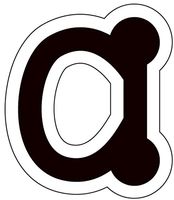 Creative Teaching Press 4" Lowercase Letters, Black Dot-to-Dot (1886)