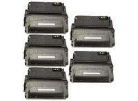 SuppliesOutlet Compatible Toner Replacement for HP Q1339X Toner Cartridge 5-Pack Color Set (Black)