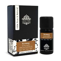 Aroma Tierra Nutmeg Essential Oil (India) - 100% Pure, Natural, Undiluted (10ml)