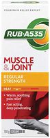 RUB A535 HEAT CREAM For Relief of Arthritis, Muscle Pain, Joint & Back Pain 100 g