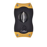 Colibri V-Cut Cigar Cutter - Brushed Gold