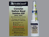 Healthguard Cromolyn Sodium Nasal Solution - .88 oz, Pack of 4