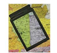 Complete Medical 2237 7 x 10 Magnifier Full Page Reading Fresnel with Border