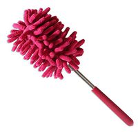 Extendable Microfiber Duster with Rubberized Handle