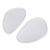 FIRSTLIKE Gel Silicone Foot Half Cushion Shoe Insoles Comfy