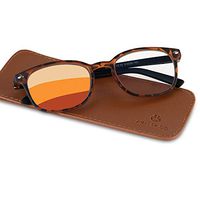 Optix 55 Progressive Reading Glasses For Women/Men | Multifocal Non Prescription Readers For Presbyopia & Near Distance Viewing | Classy Frame, Clear AC Lens For Improved Sight (Tortoise, 150)