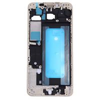 JUNXI Phone case Phone Cover Front Housing LCD Frame Bezel Plate for Galaxy C5 / C5000(Gold) (Color : Gold)