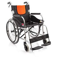 Transport Wheel Chair,Lightweight Wheelchair, Wheelchairs,Aluminum Folding Wheelchair,Removable,Handrail Adjustable,Manual Wheelchair,for Elderly, Disabled for Adult