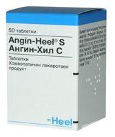 Heel Angin - Homeopathy For Acute And Chronic Tonsillitis, Pharyngitis - 2X50 Tablets