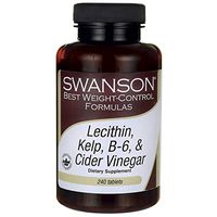 Swanson Lecithin Kelp B-6 & Cider Vinegar 240 Tabs