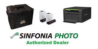 Sinfonia CS2 Photo Printer. Bundle with Our Exclusive Printerbag Carrying case and 1 Box of Sinfonia 4x6 Media kit Paper & Ribbon (600 Prints). Great for Photo Booth Business.