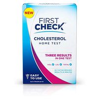First Check Cholesterol Home Test, Pack of 4