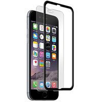BodyGuardz - Pure Glass + The Crown, Extreme Impact and Scratch Resistant for Apple iPhone 6/6s (Black)