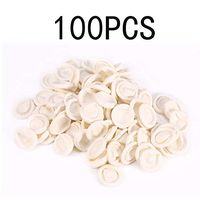 100Pcs/Bag Disposable Finger Cots, Home Anti Static Protective Rubber Finger Cots Tattoo Nail Art Accessory