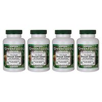 Swanson Extra-Strength Broccoli Extract with Glucosinolates 600 Milligrams 120 Veg Capsules (4 Pack)