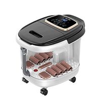 SCDZYP Foot tub-Foot Spa Massager - Heated Bath, Automatic Massage Rollers, Vibration, Bubbles, Digital Adjustable Temperature Control