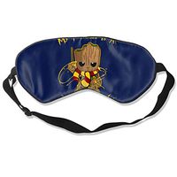 My Patronus is A Groot Eye Mask Pillow for Eyes Soft Adjustable Strap, Sleep Mask, Fully Customizable, Adjustable Elastic Band