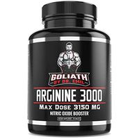 Dr. Emil - L Arginine (3150mg) Highest Capsule Dose - Nitric Oxide Supplement for Muscle Growth, Vascularity, Endurance and Heart Health (AAKG and HCL) - 90 Tablets