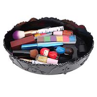 Cosmetic Tool Container, Retro Rosette Makeup Tools Storage Organizer Organizer