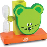 Vilac Toothbrush Holder, Green Mouse