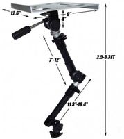 Laptop Computer Car Mount Holder Stand Truck Suv Notebook Tablet Van Gps Ipad 3