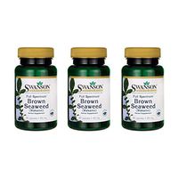 Swanson Full Spectrum Brown Seaweed (Wakame) 400 mg 60 Caps 3 Pack