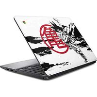 Skinit Decal Laptop Skin for Chromebook 11 G5 - Officially Licensed Dragon Ball Z Goku Wasteland Bold Design