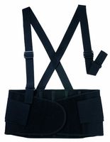Valeo Black Small Back Support Belt - No Lumbar Pad - 9 in Width - 27 to 32 in Waist Sizes - VI4676SM [PRICE is per EACH]