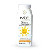 Maty's All Natural Children's Cough Syrup 6 fl oz Soothes Throats, Boosts Immunity