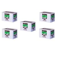 Ilford HP-5 Plus Black and White Film, ISO 400, 35mm, 36 Exposures - 5 Pack