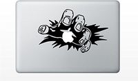 Macbook grabbing hand decal sticker pro air 11 13 15 17