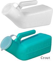 Urine Bottle,Portable Male Urinal Bottle Non Spill Urine Cups Hospital Bed Mens Portable urinals with lid Spill Proof Pee Bottles urinals with lid Spill Proof Pee Bottles for Men