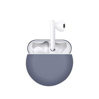 BAOIWEI Cases Cover for Huawei Freebuds 3, Thin Soft Silicone Case All-Round Protection of Huawei Freebuds 3 Headphones Shockproof Sleeve Supports Wireless Charging (Gray)