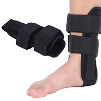 PHASFBJ Ankle Support Brace, Foot Stabilizer Orthosis Foot Drop Splint Plantar Fasciitis Sprain Injury Guard Wrap Ankle Protector Breathable Neoprene Achilles Tendonitis