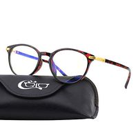 CGID CT32 Premium TR90 Frame Blue Light Blocking Glasses,Anti Glare Fatigue Blocking Headaches Eye Strain,Safety Glasses for Computer/Phone/Tablets,KeyHole Flexible Unbreakable Frame,Transparent Lens