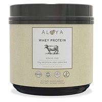 Alaya Naturals - Grass Fed Whey Protein Powder - Vanilla Flavor, All Natural, Hormone Free - 20g Protein per Serving - Non-GMO, rBGH Free, Gluten Free - Great Source of BCAA