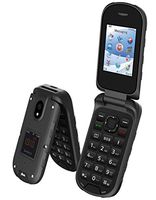 Plum Ram 8 - 3G Rugged Flip Phone GSM Unlocked Water Shock Proof IP68 Military Grade, Black